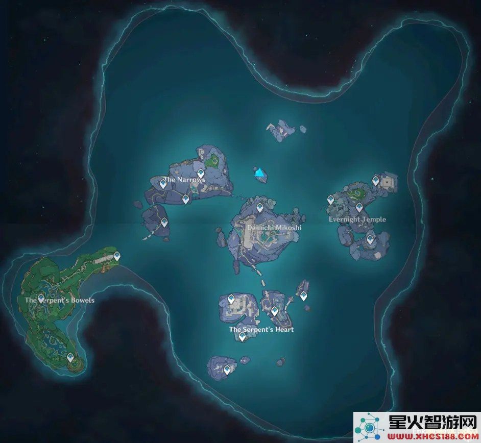 原神地图全景图片详解 原神地图各区域解析与特色一览