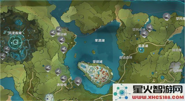 原神白铁块位置分布 原神白铁块位置分布详解