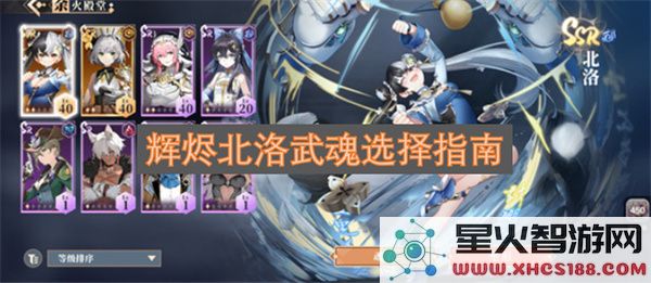 辉烬北洛武魂选择指南