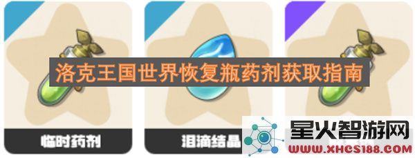 洛克王国世界恢复瓶药剂获取条件一览