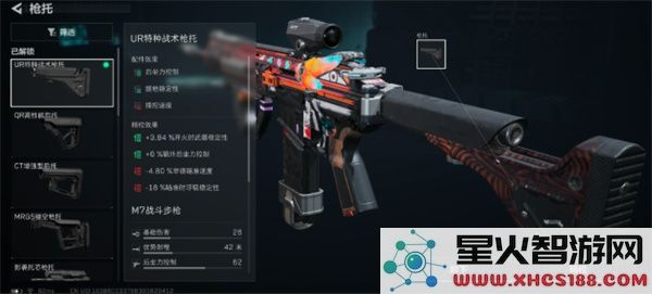 三角洲行动M7突击步枪改枪方案推荐