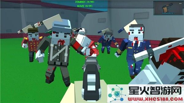 像素枪战僵尸游戏手机最新版下载_体验BlockyGunWarfareZombie的精彩对战