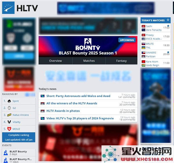 如何查看CS2HLTV最新排名_详细地址与操作指南分享