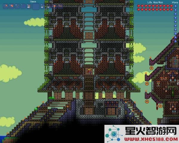 泰拉瑞亚房子设计图 第七套房子审计图
