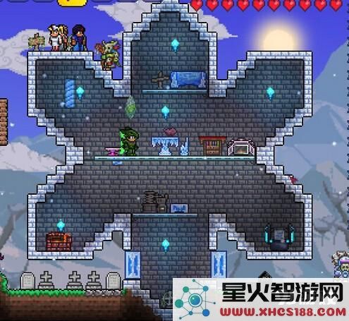 泰拉瑞亚房子设计图 第二十一套房子审计图