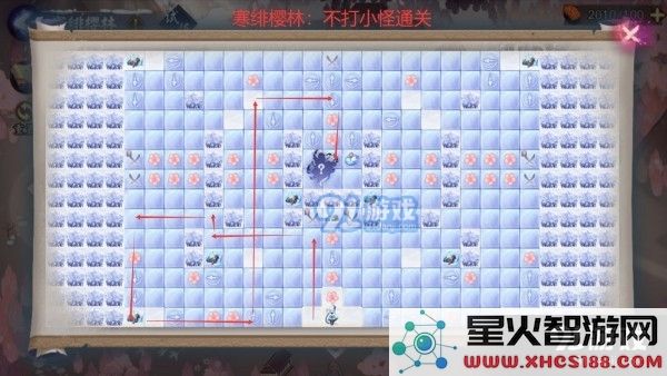 《阴阳师》寒绯樱林通关路线图文详解
