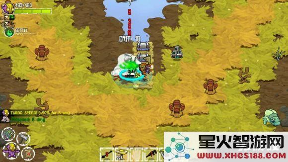 崩溃大陆无伤打怪