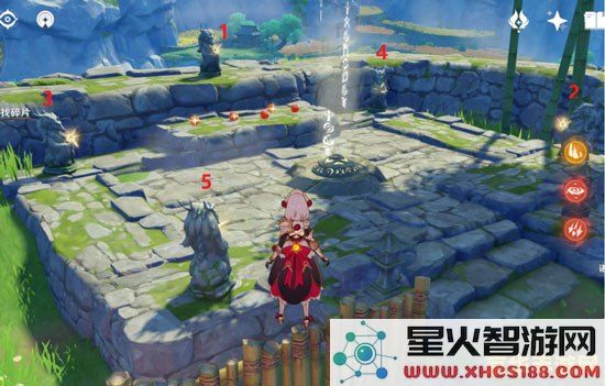 原神岩尊像寻找碎片瀑布位置在哪