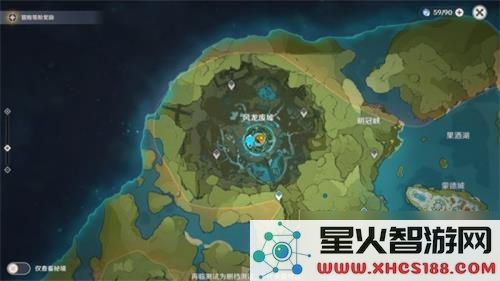原神风龙废墟打卡点没有光圈