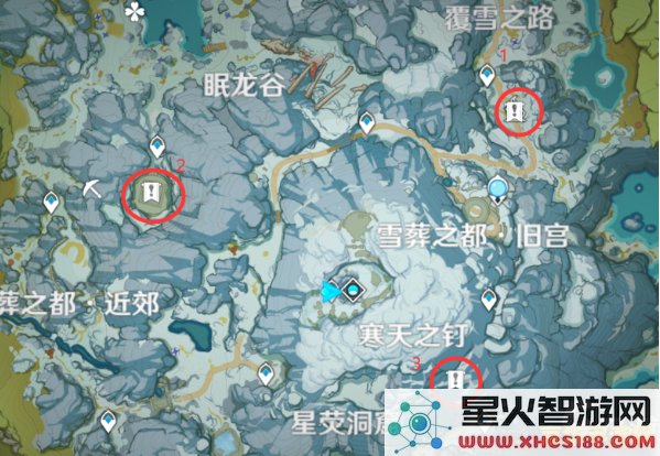 原神雪山碎片在哪儿找