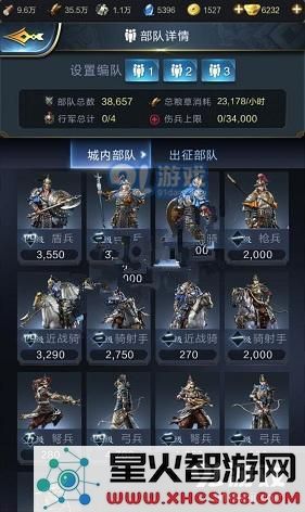 《乱世王者》晋升兵种攻略