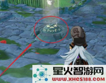 原神跟着岩尊像寻找碎片