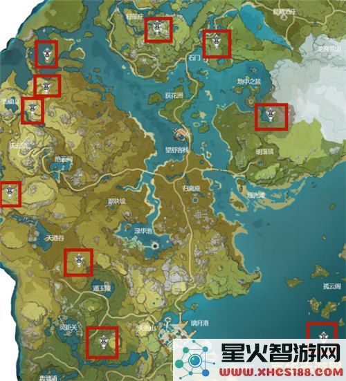 原神蒙德地灵龛位置钥匙