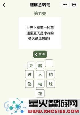 微信脑筋急转弯第11关答案介绍