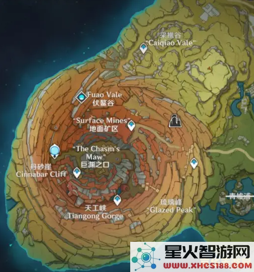 原神巨蛇岩洞锚点怎么去