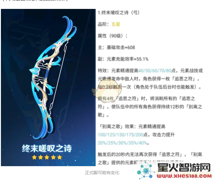 原神终末嗟叹之诗被动