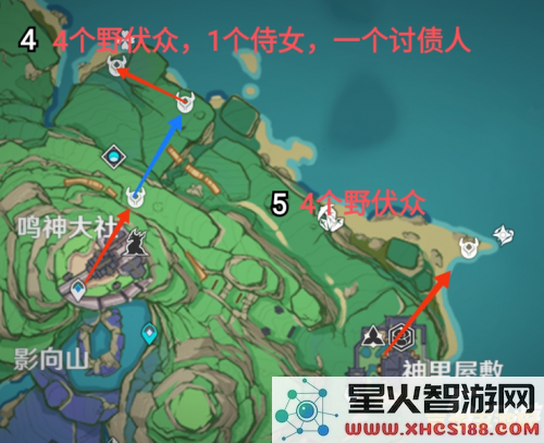 原神怎么去稻妻路线