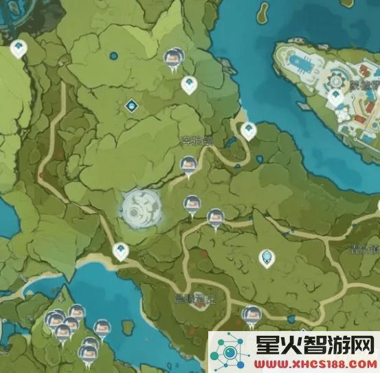 原神蒲公英籽位置高清图