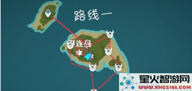 原神苹果采集路线