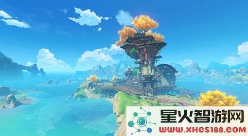 原神漂浮的岛怎么上去