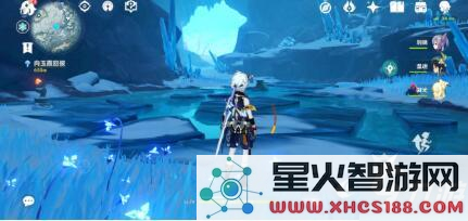 原神龙脊雪山矿石密集点