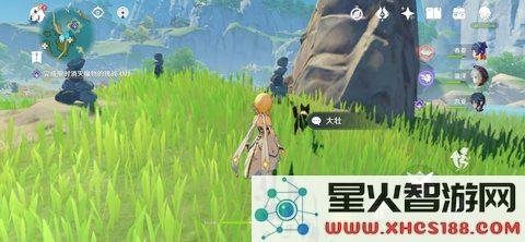 原神荻花洲左边小岛四个火炬