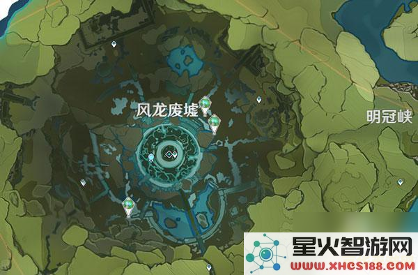 原神风龙废墟怎么开地图