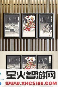 原神挂画图纸