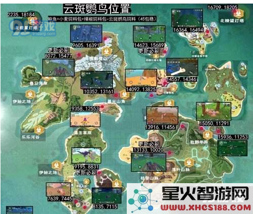创造与魔法云斑鹦鸟刷新位置介绍 飞行坐骑云斑鹦鸟获取攻略