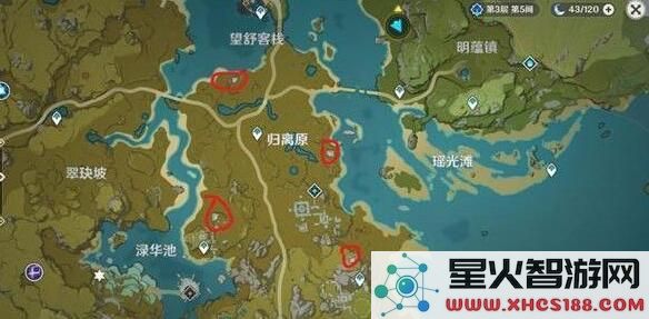 原神奇怪的圆盘分布位置