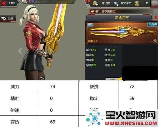 穿越火线手游黄金雷刃武器评测和使用技巧介绍