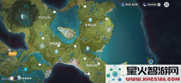 原神蒙德地灵龛多少个