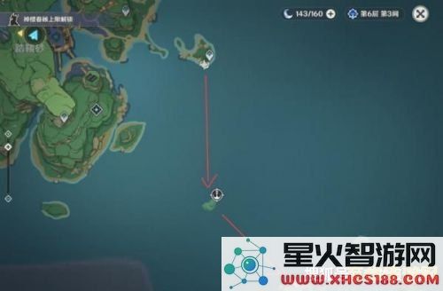 原神清籁岛第三个镇石怎么转
