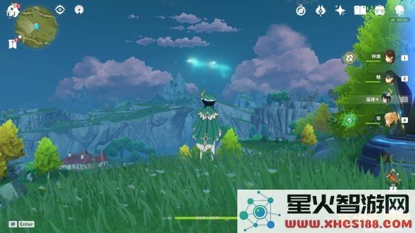 原神捉晶蝶路线