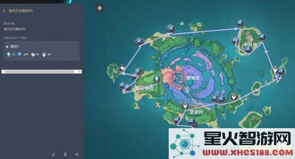 原神海灵芝采集路线图最新2023