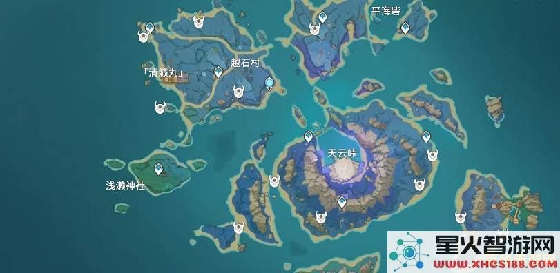 原神雷漂浮灵分布图