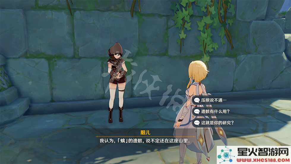 调查遗迹奇怪的石头原神