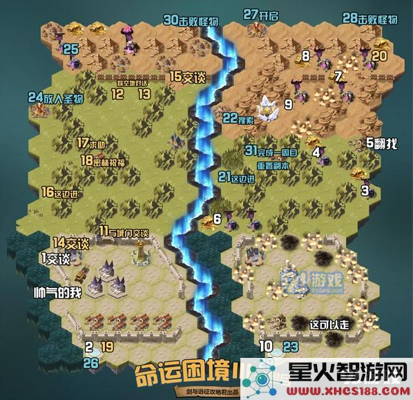 《剑与远征》命运困境3一周目通关路线详解