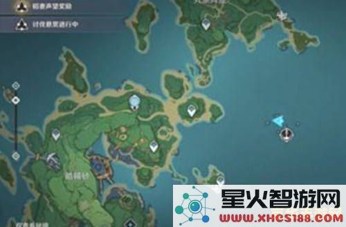 原神稻妻五个雷樱树位置