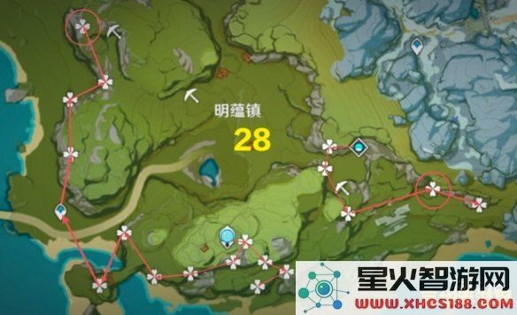 原神琉璃袋位置分布一览