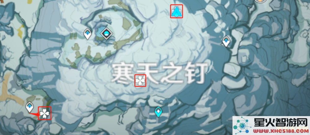 原神雪山牌子挖掘宝箱