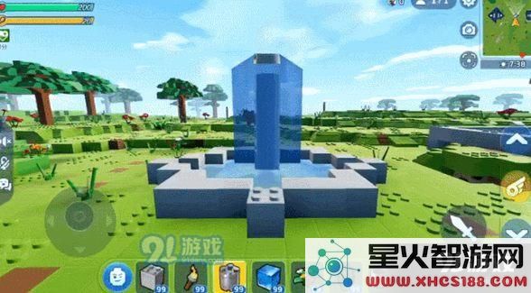 《乐高无限》怎么制作喷泉