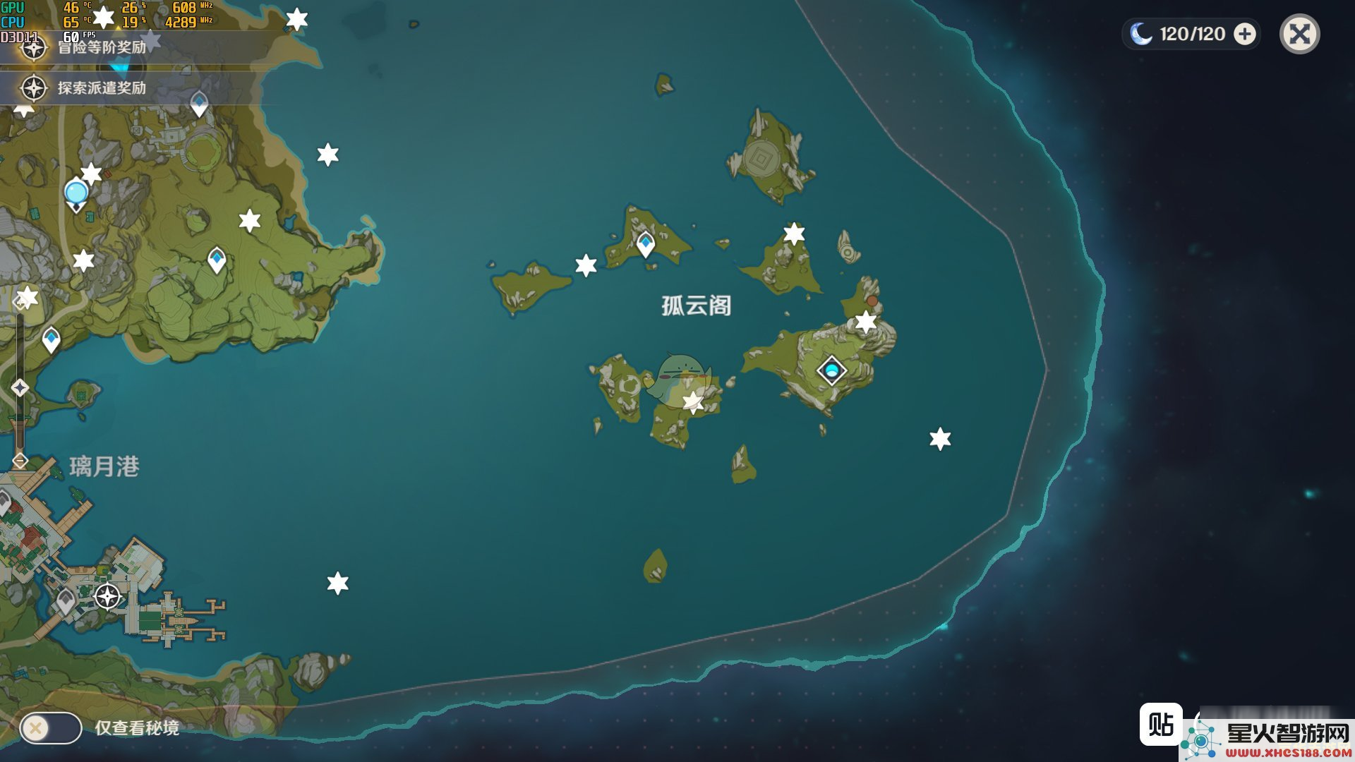 原神璃月岩神瞳位置