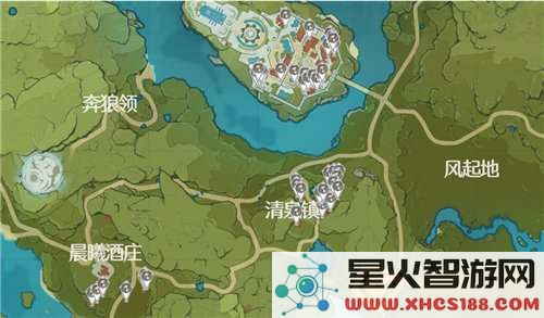原神慕风蘑菇位置地图