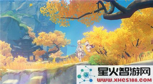 原神前往标记地点附近留影