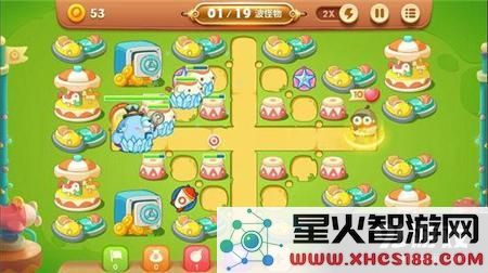 保卫萝卜3游乐场第40关金萝卜过关图文攻略