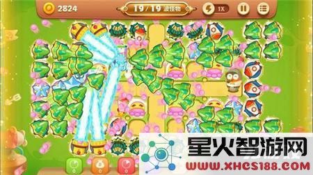 保卫萝卜3游乐场第40关金萝卜过关图文攻略