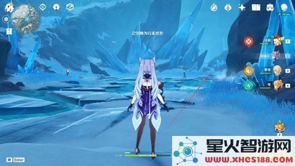 原神雪山山顶再次解冻