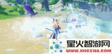 原神轻策庄岩神瞳瀑布