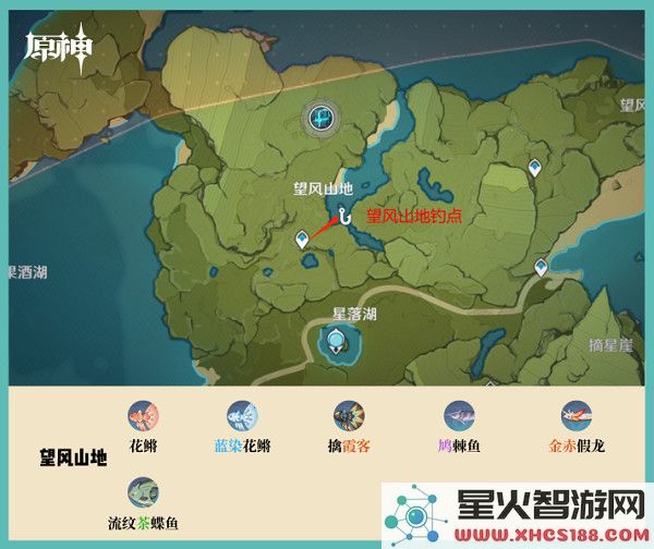 云原神钓鱼点攻略说明